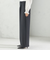 〈洗濯機可能 / セレモニー対応可〉ポリエステル レーヨン ダンボール ストレート パンツ