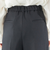 〈洗濯機可能 / セレモニー対応可〉ポリエステル レーヨン ダンボール ストレート パンツ