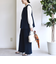 〈洗濯機可能 / セレモニー対応可〉ポリエステル レーヨン ダンボール ストレート パンツ