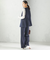 〈洗濯機可能 / セレモニー対応可〉ポリエステル レーヨン ダンボール ストレート パンツ