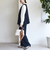 〈洗濯機可能 / セレモニー対応可〉ポリエステル レーヨン ダンボール ジレ
