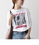 《予約》GOOD ROCK SPEED: LIFE PC フォト ロゴ プリント ロンTEE