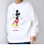 SHIPS any: /ミッキーマウス/ サイン & ポージング Tシャツ (ロンT)◇