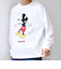 SHIPS any: /ミッキーマウス/ サイン & ポージング Tシャツ (ロンT)◇