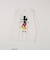 SHIPS any: /ミッキーマウス/ サイン & ポージング Tシャツ (ロンT)◇