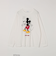 SHIPS any: /ミッキーマウス/ サイン & ポージング Tシャツ (ロンT)◇