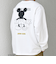 SHIPS any: /ミッキーマウス/ サイン & ポージング Tシャツ (ロンT)◇