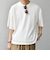 SHIPS any: ワッフル リラックス クルーネック Tシャツ◇