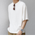 SHIPS any: ワッフル リラックス クルーネック Tシャツ◇