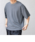 SHIPS any: ワッフル リラックス クルーネック Tシャツ◇