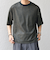 SHIPS any: ワッフル リラックス クルーネック Tシャツ◇