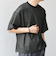 SHIPS any: ワッフル リラックス クルーネック Tシャツ◇