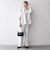 SHIPS any:〈洗濯機可能〉ツイード ライク オーバー ブラウス［NAVY BLUE］
