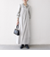 SHIPS any:〈洗濯機可能〉ツイード ライク サロペット［NAVY BLUE］