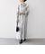 SHIPS any:〈洗濯機可能〉ツイード ライク サロペット［NAVY BLUE］