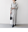 SHIPS any:〈洗濯機可能〉ツイード ライク サロペット［NAVY BLUE］
