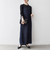 SHIPS any:〈洗濯機可能〉ツイード ライク サロペット［NAVY BLUE］