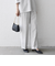 《予約》SHIPS any:〈洗濯機可能〉ツイード ライク マリン パンツ［NAVY BLUE］