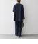 《予約》SHIPS any:〈洗濯機可能〉ツイード ライク マリン パンツ［NAVY BLUE］