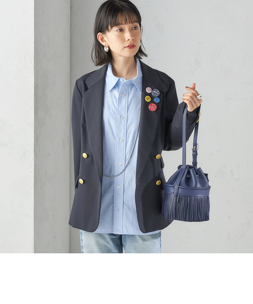 TICCA テーラードジャケット　綿麻 TICCA テーラードジャケット 綿麻