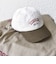 【SHIPS別注】WHITE FIELD:ロゴキャップ