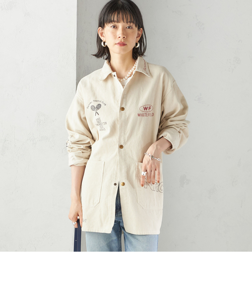 WHITE FIELD SHIPS別注 カバーオール SHIPS別注】WHITE FIELD: 50th ANNIV カバーオール