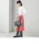 《予約》チェック ボックス プリーツ スカート