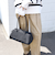 《予約》【WEB限定】ポリエステル スエード 横長 ボストン バッグ