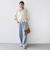 《予約》【WEB限定】〈手洗い可能〉レース フード シャツ 羽織