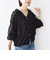 《予約》【WEB限定】〈手洗い可能〉レース フード シャツ 羽織