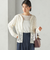 〈手洗い可能〉レース ジップアップ パーカ