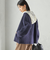 〈手洗い可能〉レース ジップアップ パーカ