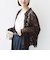 〈手洗い可能〉レース シャツ 羽織