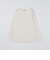SHIPS: AUTHENTIC ベーシック ワッフル ロングスリーブ Tシャツ