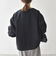 《一部予約》SHIPS any:〈洗濯機可能〉ダブルクロス ノーカラー ジップ ブルゾン［NAVY BLUE］