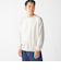 SHIPS: AUTHENTIC コットン スウェット ロングスリーブ Tシャツ