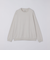 SHIPS: AUTHENTIC コットン スウェット ロングスリーブ Tシャツ