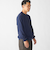 SHIPS: AUTHENTIC コットン スウェット ロングスリーブ Tシャツ