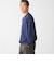 SHIPS: AUTHENTIC コットン スウェット ロングスリーブ Tシャツ