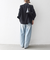 《一部予約》SHIPS any:〈洗濯機可能〉ダブルクロス セミダブル ジャケット［NAVY BLUE］