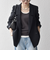 《一部予約》SHIPS any:〈洗濯機可能〉ダブルクロス セミダブル ジャケット［NAVY BLUE］