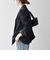 《一部予約》SHIPS any:〈洗濯機可能〉ダブルクロス セミダブル ジャケット［NAVY BLUE］