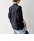 《一部予約》SHIPS any:〈洗濯機可能〉ダブルクロス セミダブル ジャケット［NAVY BLUE］