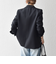 《一部予約》SHIPS any:〈洗濯機可能〉ダブルクロス セミダブル ジャケット［NAVY BLUE］