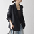《一部予約》SHIPS any:〈洗濯機可能〉ダブルクロス セミダブル ジャケット［NAVY BLUE］