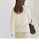 quaranciel:〈手洗い可能〉フラワー レース ストレッチ レギュラーカラー シャツ カットソー