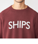 SHIPS: 50th ANNIV SHIPS ロゴ スウェット