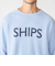SHIPS: 50th ANNIV SHIPS ロゴ スウェット