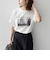 SHIPS Colors:〈接触冷感・UVカット〉AVENUE フォト Tシャツ◇