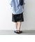 《予約》SHIPS any: センター ピンタックライン ハーフパンツ